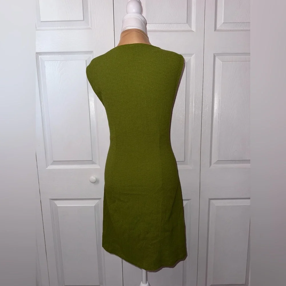 NWOT Free People Laila‎ Mini Dress in Calla Green Size LARGE - Picture 6 of 6